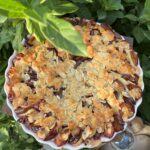 Florentiner Zwetschgenkuchen: Hefeteig mit Zwetschgen und Mandeltopping